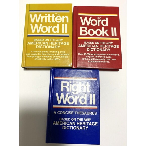 Vintage The Word Book II The Right Word II The Written Word II Houghton Mifflin - Picture 5 of 15